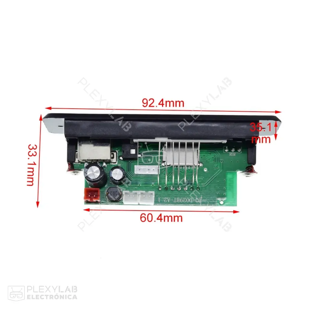 modulo-mp3-bluetooth-5.0-con-amplificador-de-2x3w,-car-audio-12v-fm-radio-usb-con-control-remoto-002