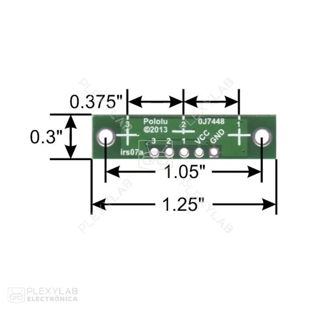 sensor-pololu-qtr-3a-barra-sensor-de-reflexion-infrarrojo,-sensor-de-presencia,-3-elementos,-seguidor-de-linea-003