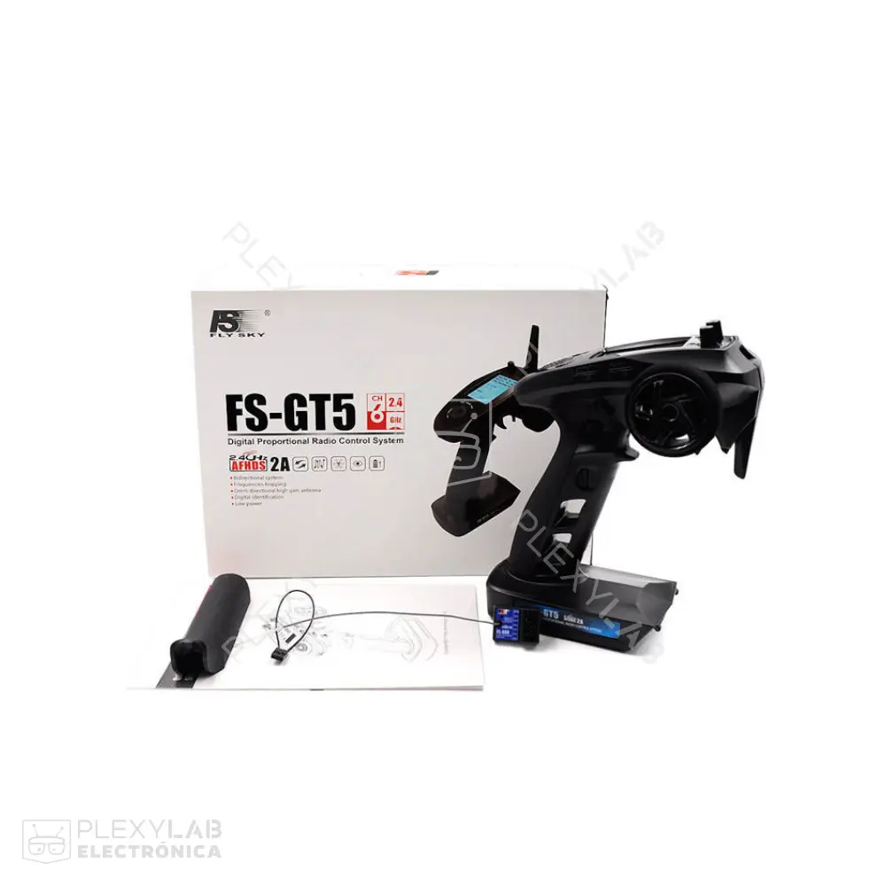 radio-control-remoto-rc-flysky-fs-gt5-2.4ghz-de-6-canales-con-receptor-fs-bs6,-para-vehiculos,-drones-003