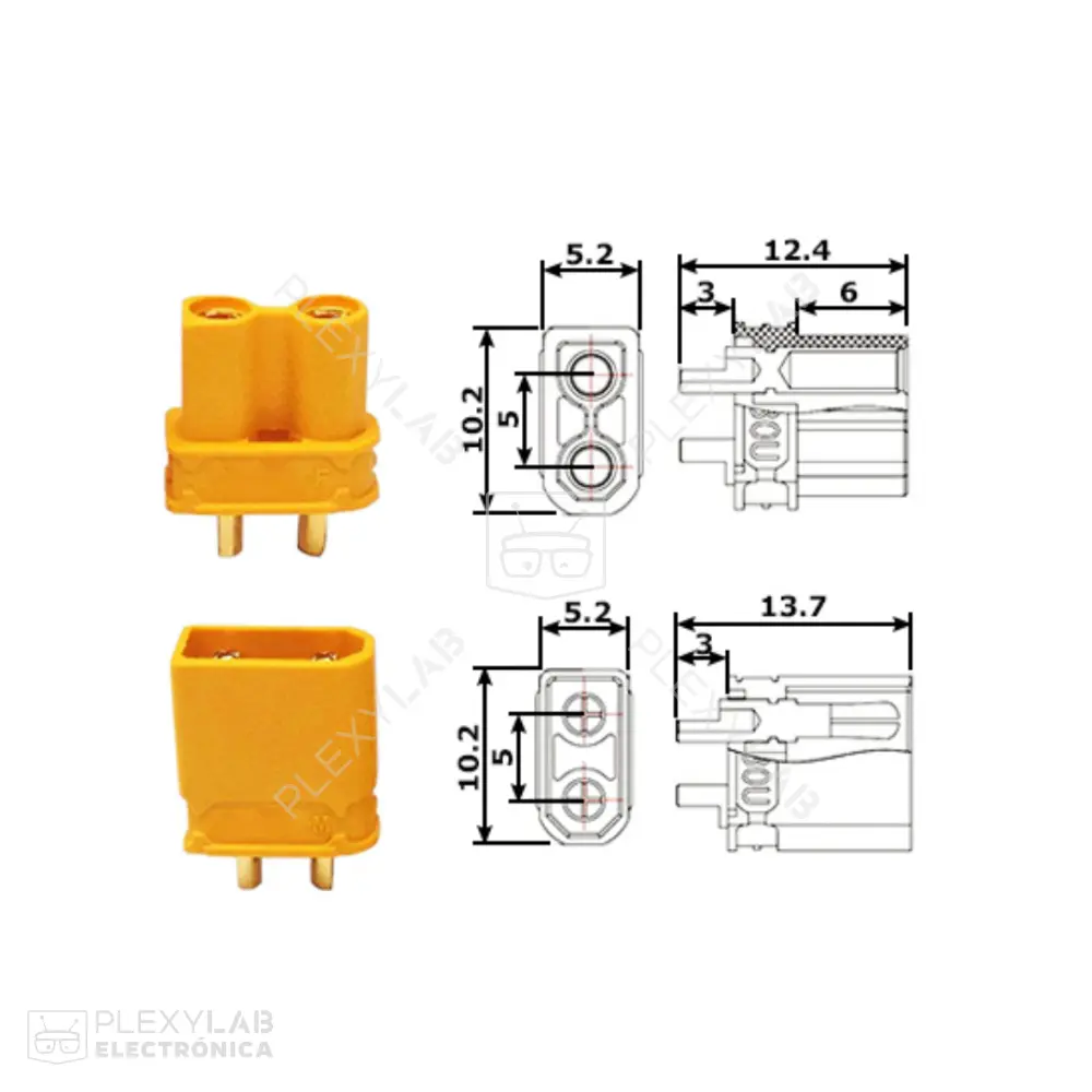 conector-amass-xt30u-2-pines,-15-a,-para-baterias-lipo-004