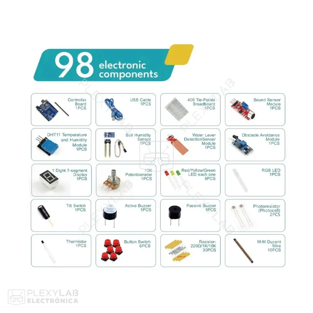 kit-basico-inicial-para-arduino-uno-r3-con-sensor-de-sonido,-temperatura,-humedad,-infrarrojo-y-nivel-003
