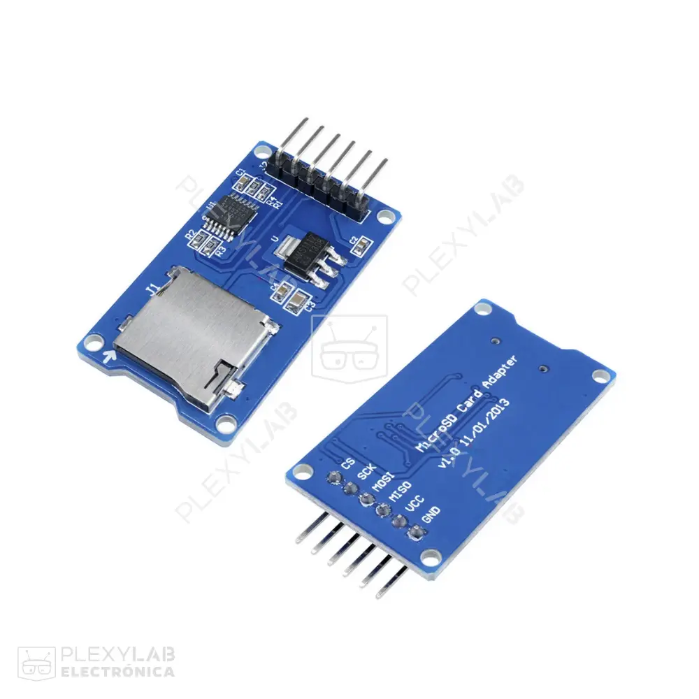 MODULO MICRO SD CARD PER ARDUINO LETTORE SCRITTORE READER WRITER MINI TF SPI