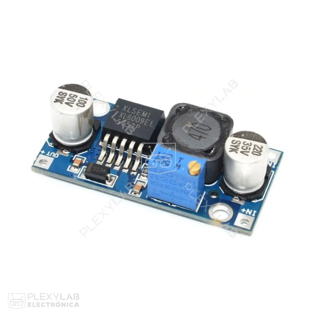 Módulo elevador de voltaje DC-DC XL6009 Boost Step Up