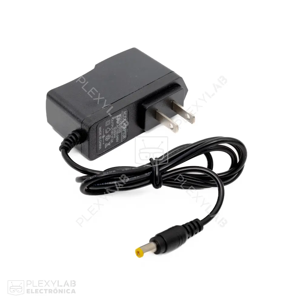 Fuente de alimentación de 9V 2A, plug de 5.5/2.1mm, compatible con jack de Arduino