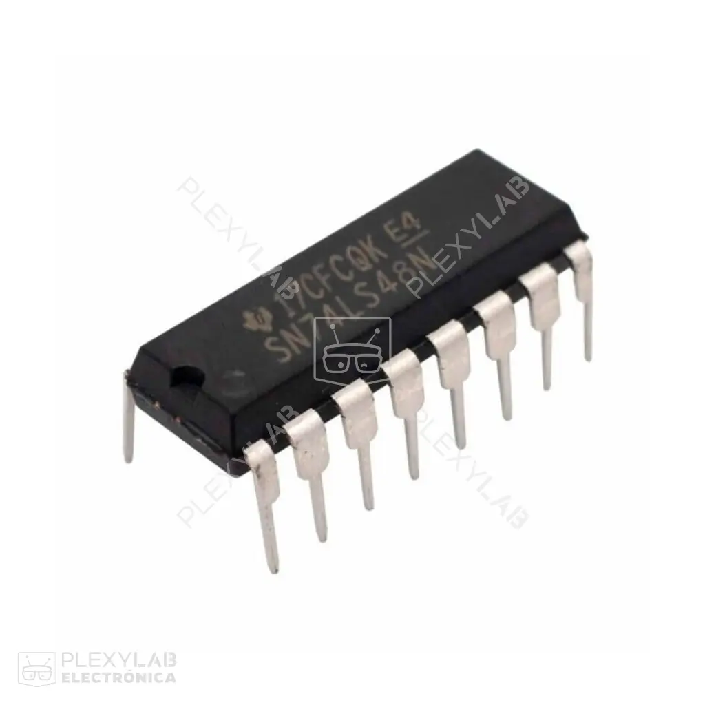Circuito integrado 74LS48 Decodificador Display 7 Segmentos