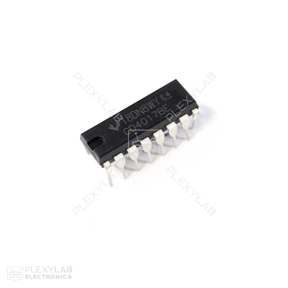 Circuito integrado CD4017 contador divisor