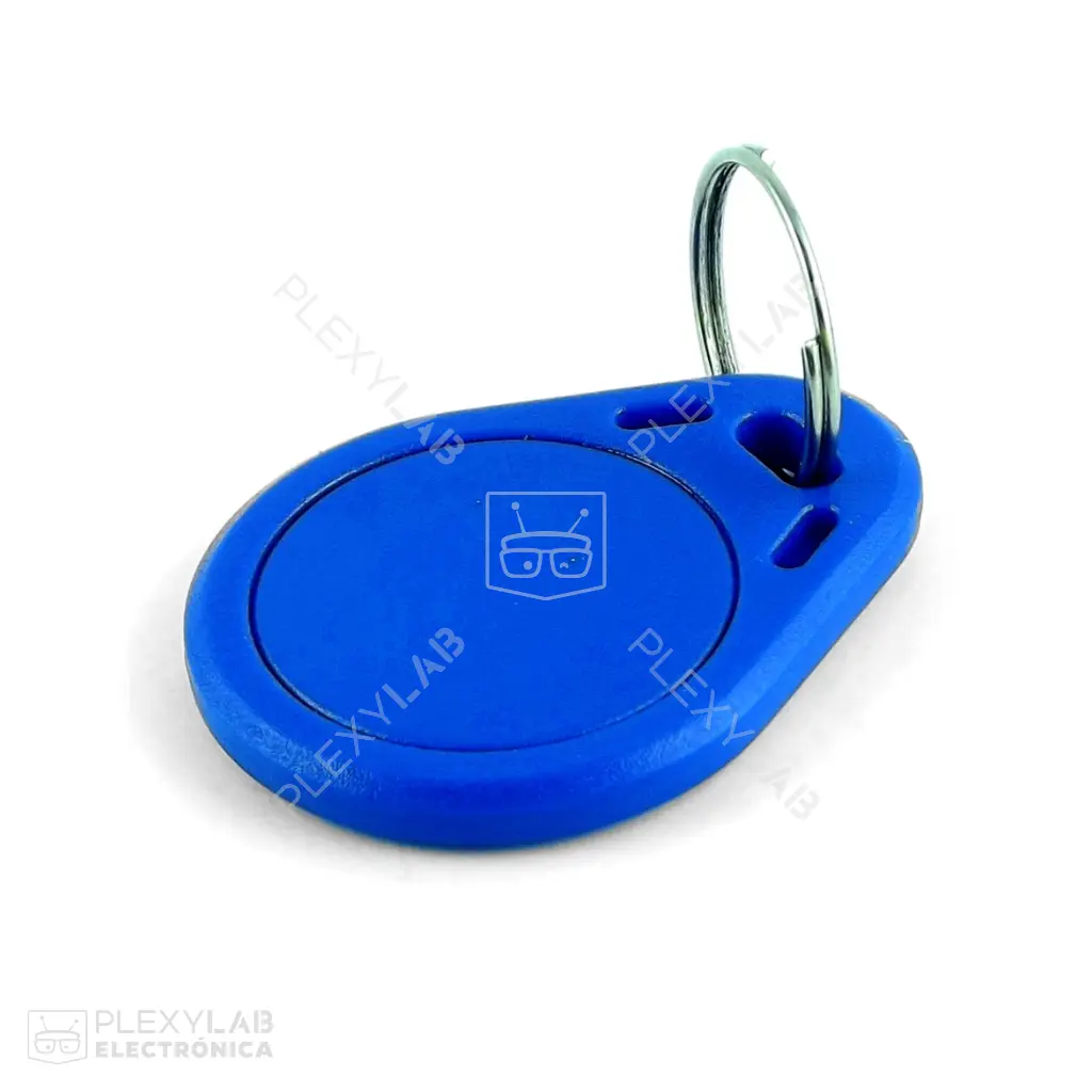 Llavero tag RFID NFC de 13.56 MHz regrabable R/W con ID variable de proximidad de acceso magnética