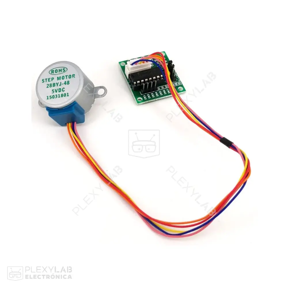 Motor paso a paso 28BYJ-48 5V y driver ULN2003