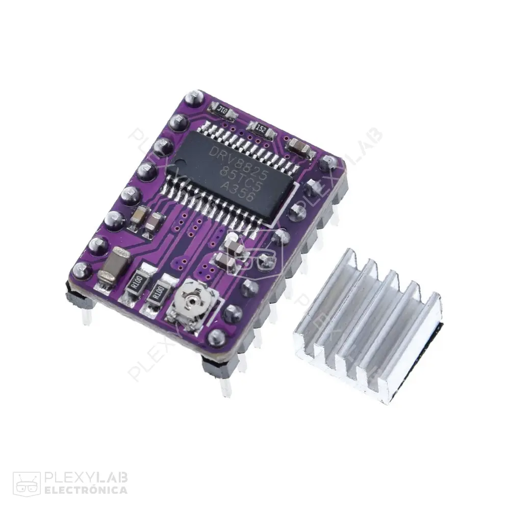 Controlador DRV8825 driver para motor a pasos impresora 3D y máquina CNC