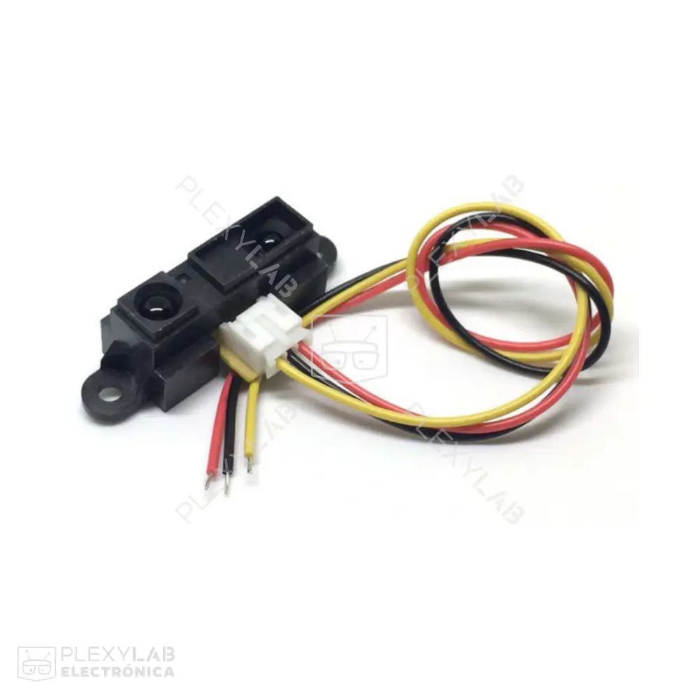 Módulo sensor de distancia sharp GP2Y0A21YK0F con rango de medición de 10 a 80 cm