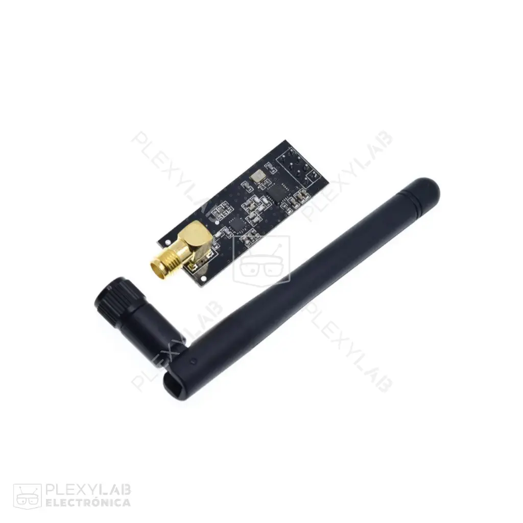 Módulo transceptor inalámbrico NRF24L01 + PA + LNA SMA con antena