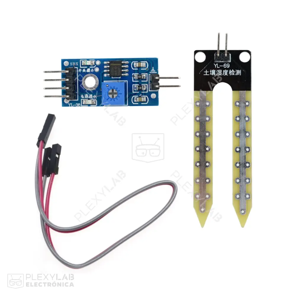 Sensor de humedad del suelo FC-28 Higrómetro YL-69 con módulo YL-38