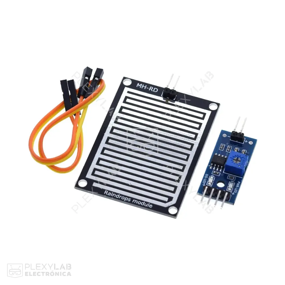 Módulo sensor detector de gotas de lluvia