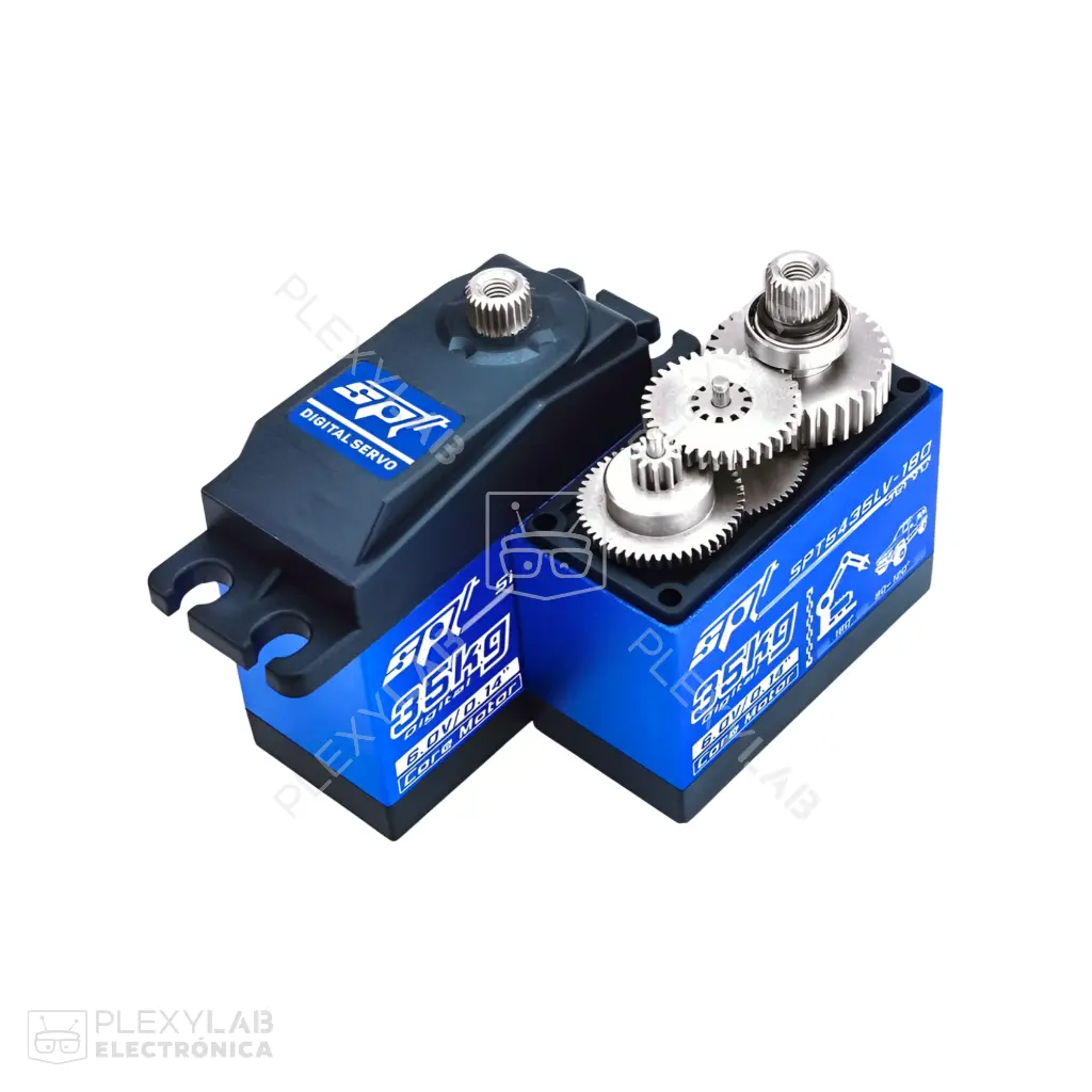SPT5435LV-180 Servomotor de 35 Kg/cm alto torque, engranajes metálicos