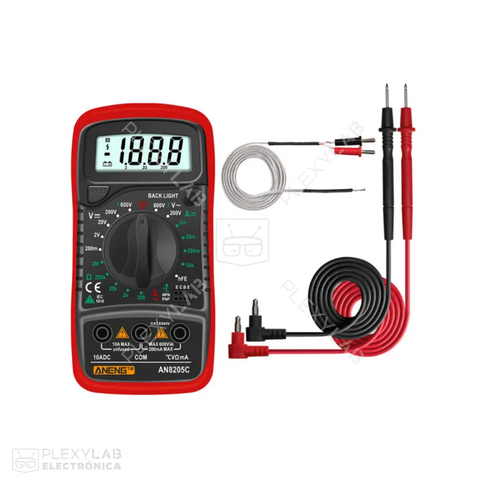 Multímetro digital Aneng AN8205C