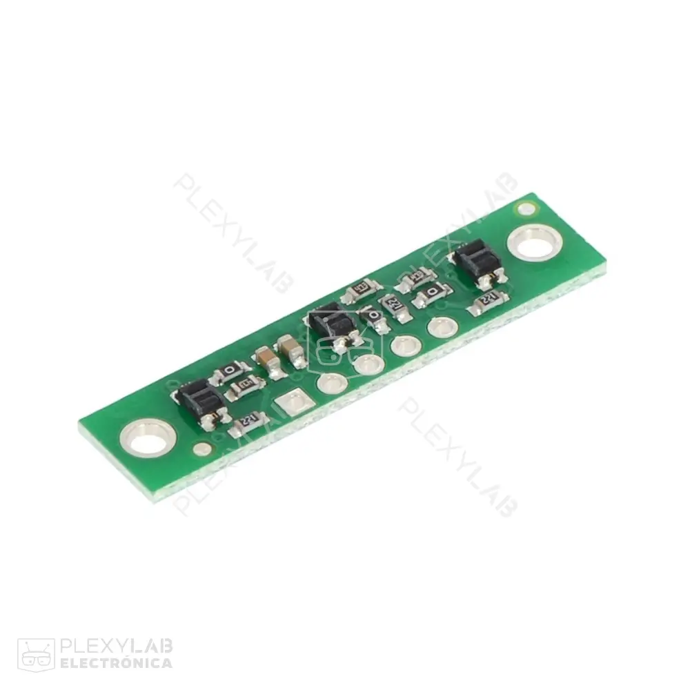 Sensor Pololu QTR-3A barra sensor de reflexión infrarrojo, sensor de presencia, 3 elementos, seguidor de línea