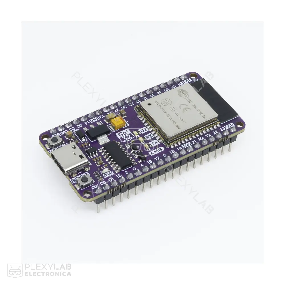Módulo ESP32 Go!32 con WiFi Bluetooth y USB tipo C de 38 pines ESP32-WROOM-32