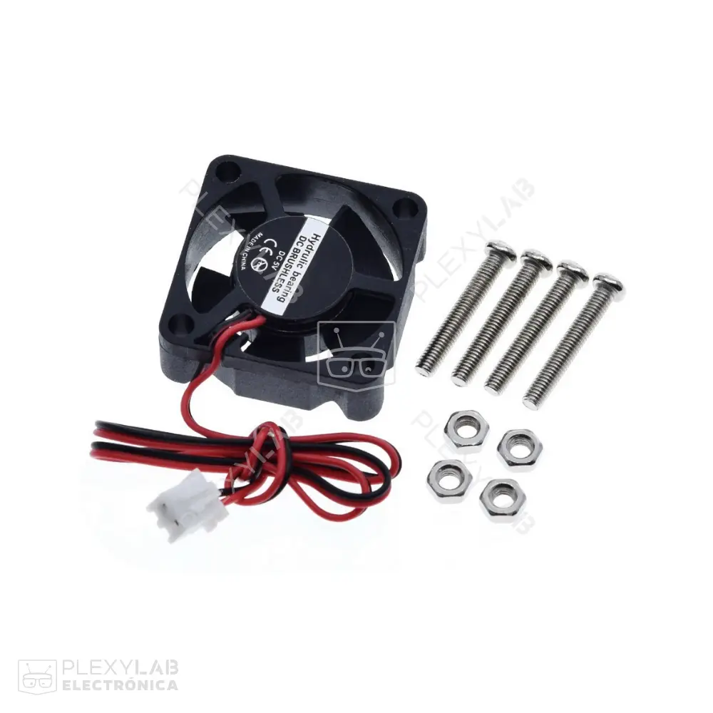 Ventilador de 5V 0.2A de dimensiones 30x30 mm para Raspberry PI conector JST