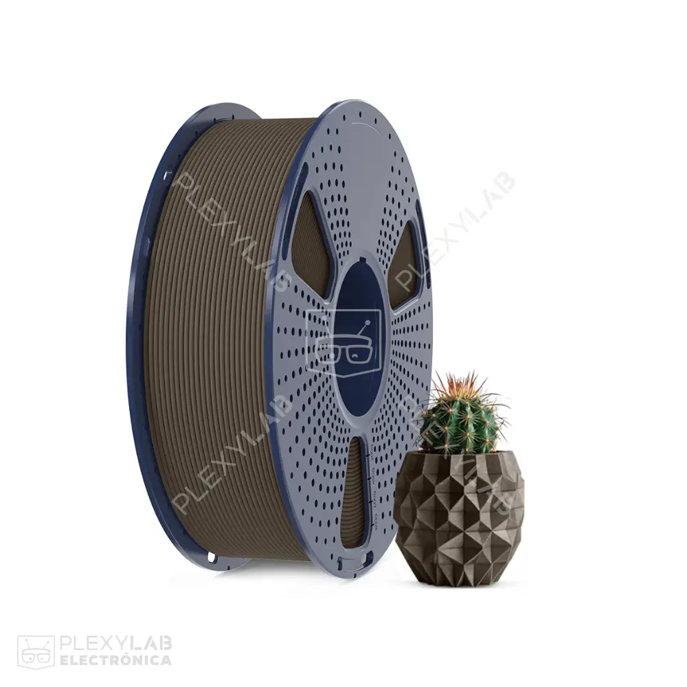 Filamento PLA Madera para impresión 3D, 1kg, 1.75mm, marca SUNLU