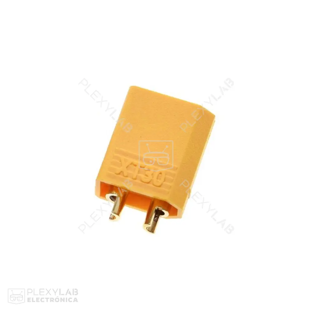 Conector AMASS XT30U 2 pines, 15 A, para baterías LiPo