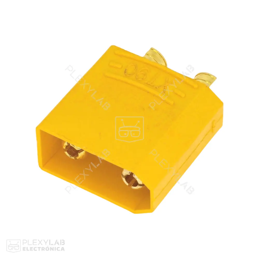 Conector AMASS XT90U 2 pines, 30 A, para baterías LiPo