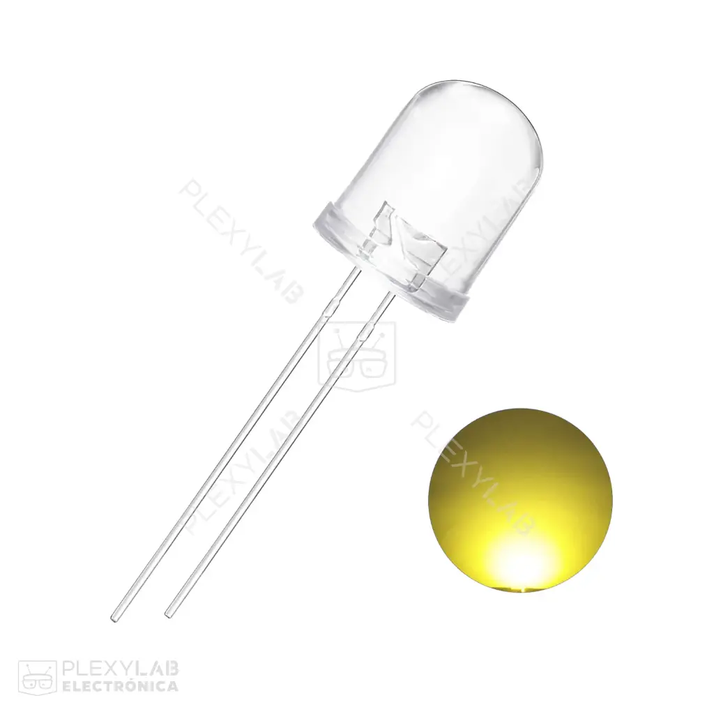 LED de alto brillo de 10 mm