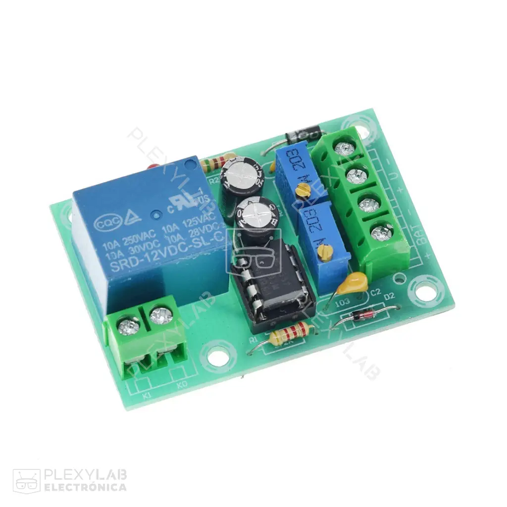 Módulo de control XH-M601 de carga de baterías de 12V