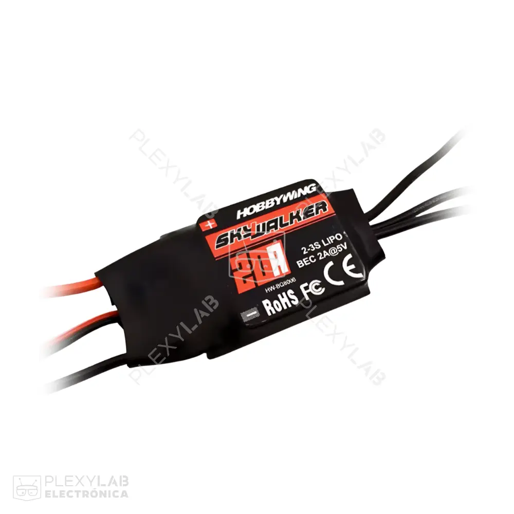 Controlador de velocidad Skywalker ESC con conector XT60, 20A