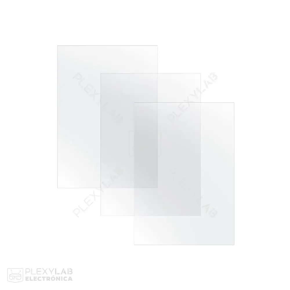 Película FEP 260x175mm para bandeja de resina de impresora 3D, 95% 0.1mm