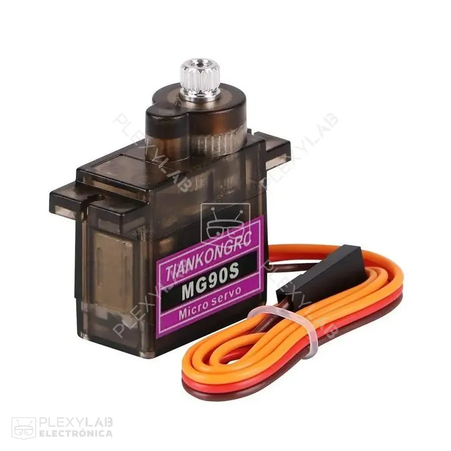 MG90S (All-metal) Micro servomotor de 2.5 kg/cm engranajes de metal