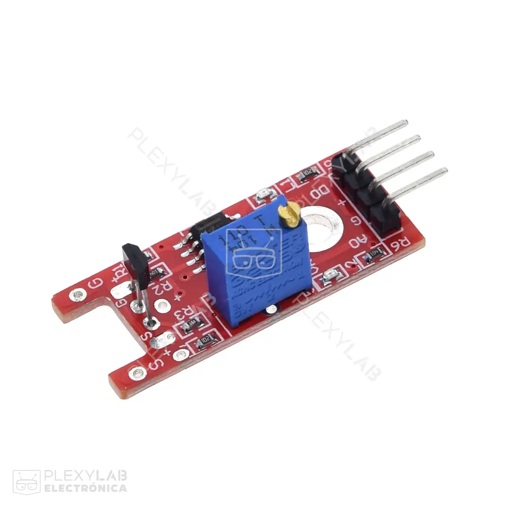 Sensor magnético lineal Hall KY-024, módulo de sensor Hall con conteo de velocidad y interruptor para Arduino DIY
