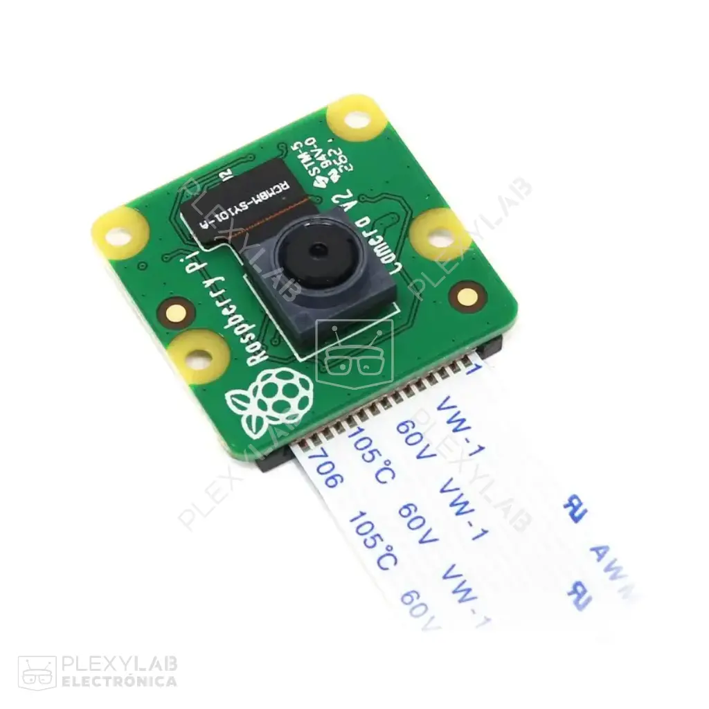 Cámara oficial Sony IMX219 V2 para Raspberry Pi, 8MP 1080p 30FPS, incluye cable
