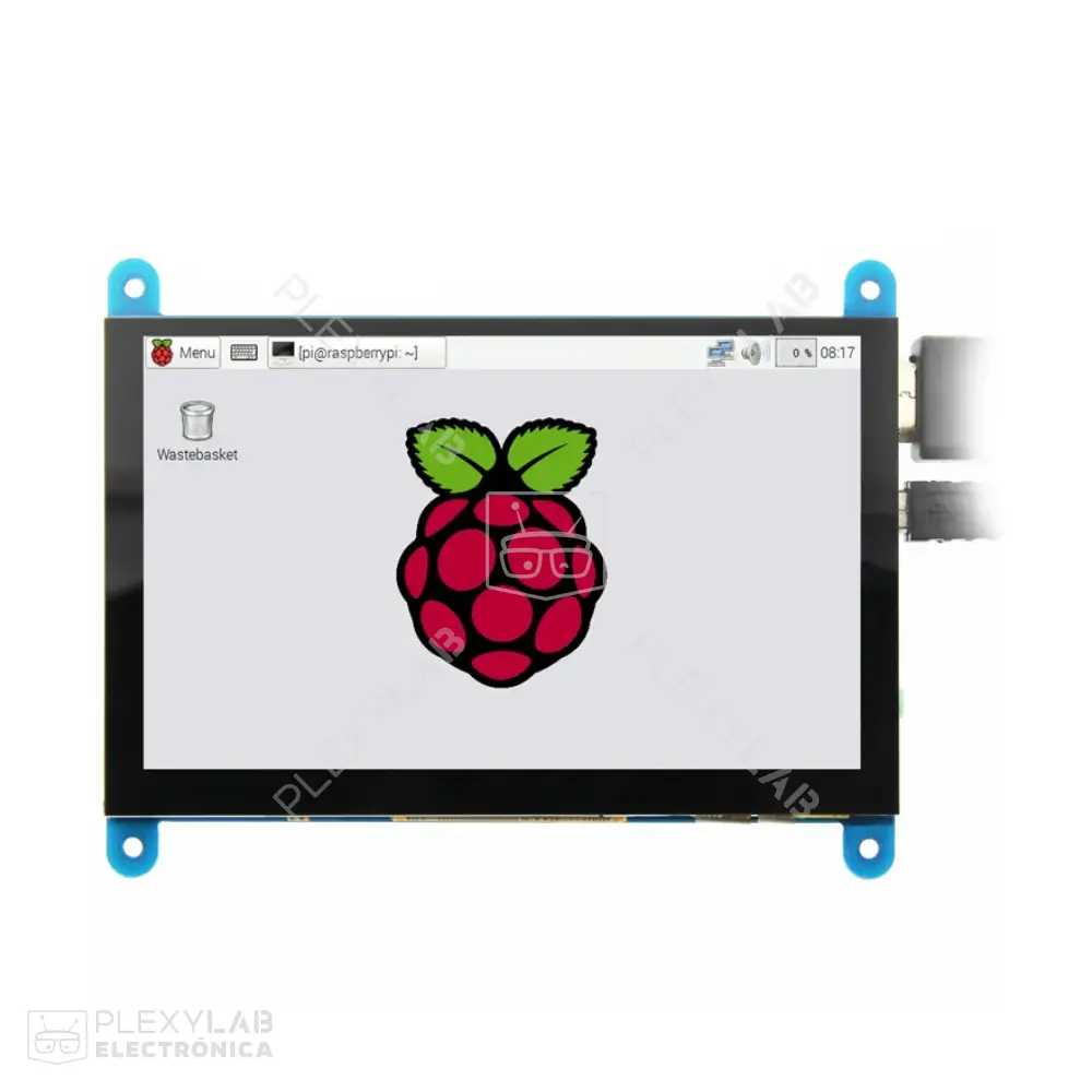 Pantalla táctil de 5 pulgadas HDMI 800 x 480, con panel capacitivo, compatible con PC y Raspberry Pi