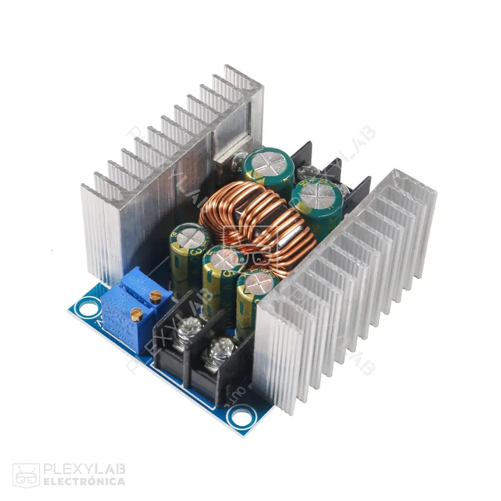 SZBK07 Módulo convertidor reductor DC-DC Buck Step Down 300W 20A, fuente de alimentación, controlador para LEDs