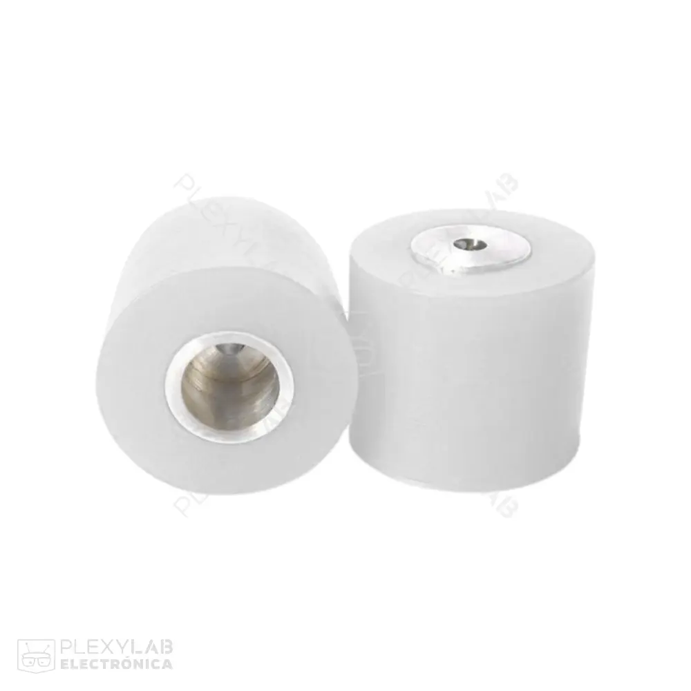 Par de ruedas, llantas para seguidor de línea (23x20 mm (Cortas))