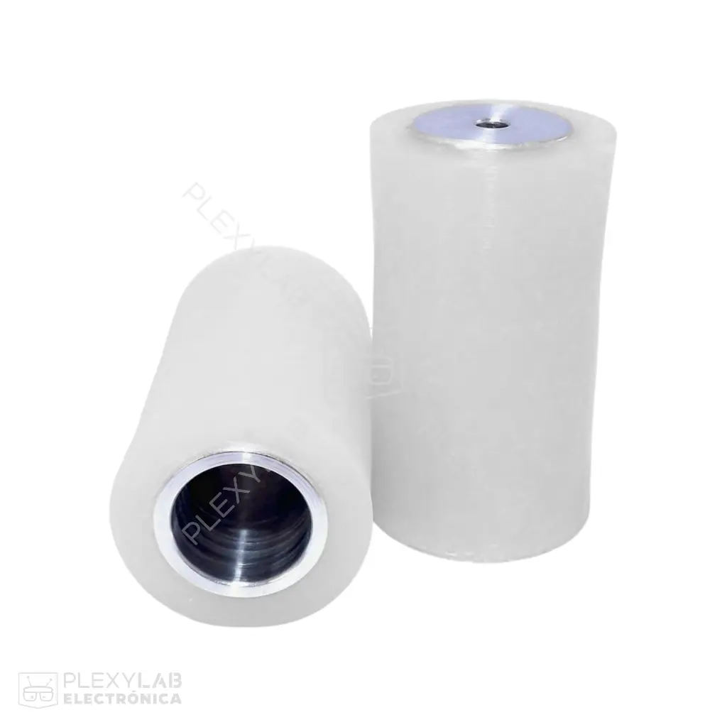 Par de ruedas, llantas para seguidor de línea (23x40 mm (Largas))