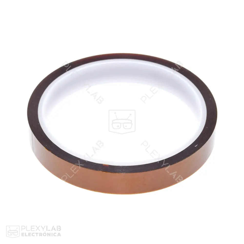 Cinta kapton de alta temperatura adhesiva de 10mmx33m genérica Koptan