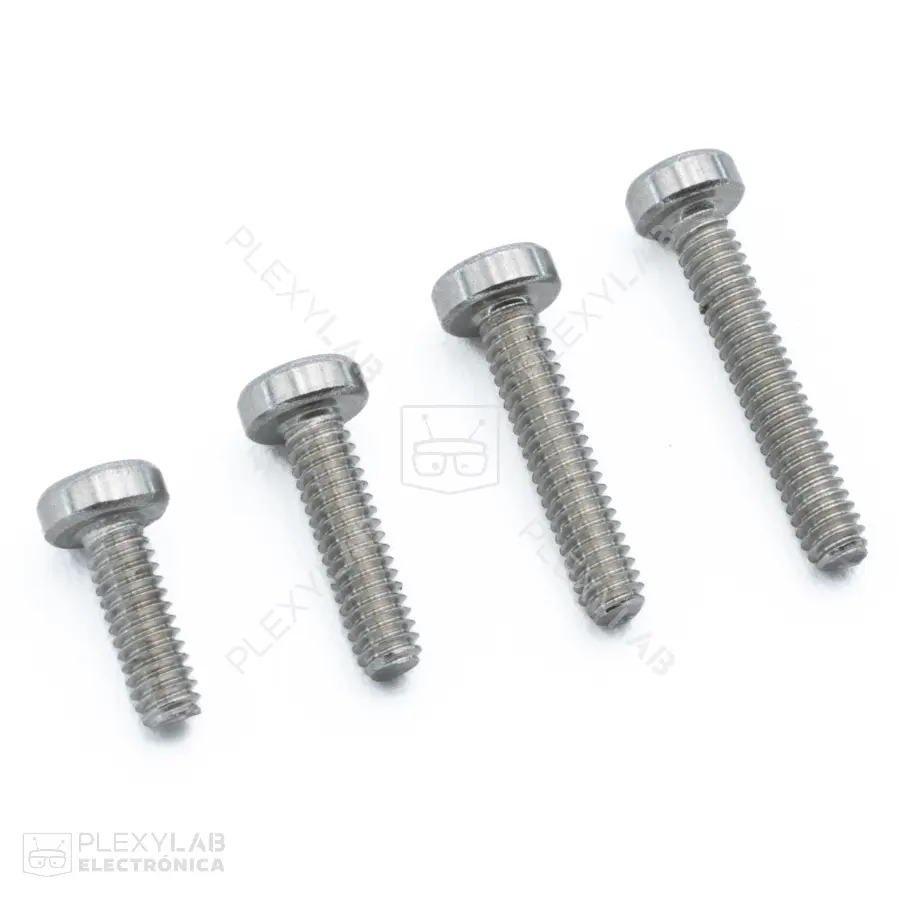 Tornillo M2 cabeza hexagonal (Allen) acero inoxidable DIN 912 