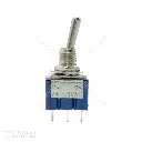 Toggle Switch - Ojo de cangrejo 2 posiciones 6A 125VAC MTS-102 - DPDT ON-ON