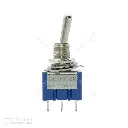 Toggle Switch - Ojo de cangrejo 3 posiciones 6A 125VAC MTS103 - SPDT ON-OFF-ON