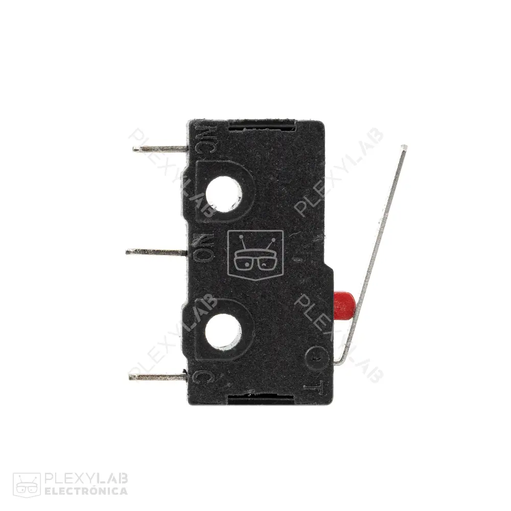 Micro switch sensor fin carrera KW11-3Z-2 de 20x10x6.5mm palanca de 16mm 125V-250V 5A