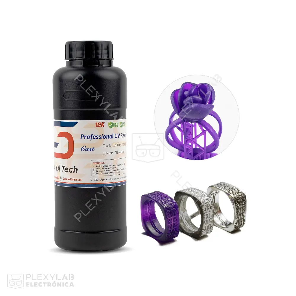 Resina calcinable Siraya Tech Castable (Morado)