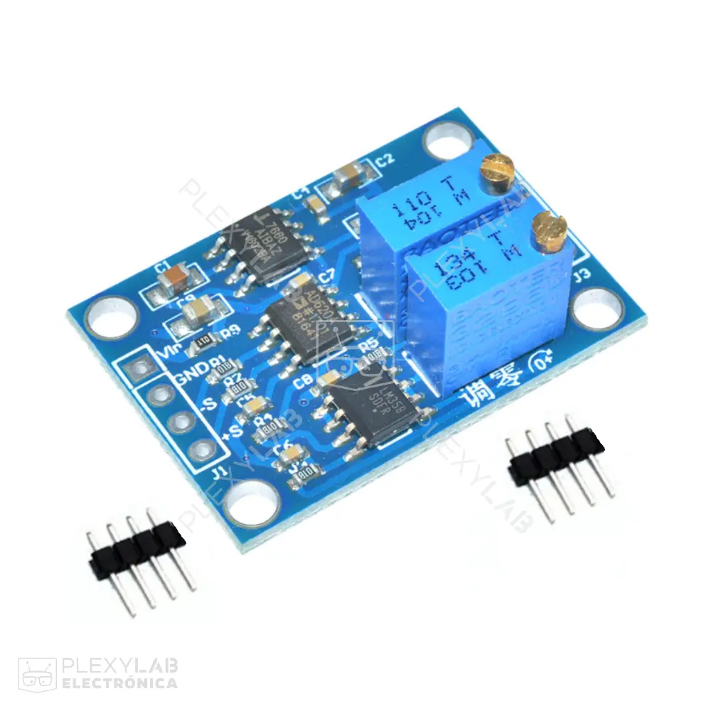 Módulo Amplificador De Voltaje De Microvoltios Módulo Amplificador