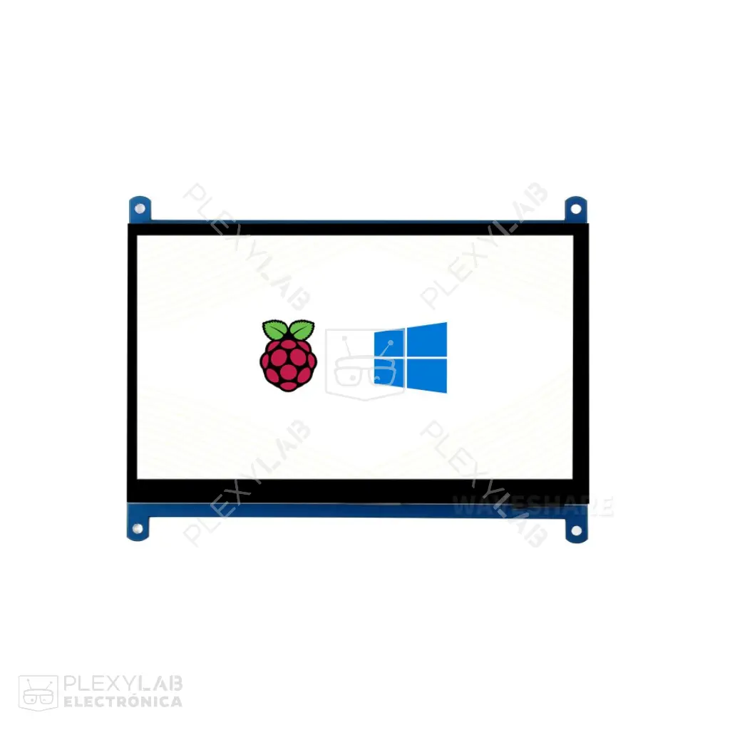 Pantalla LCD táctil capacitiva de 7