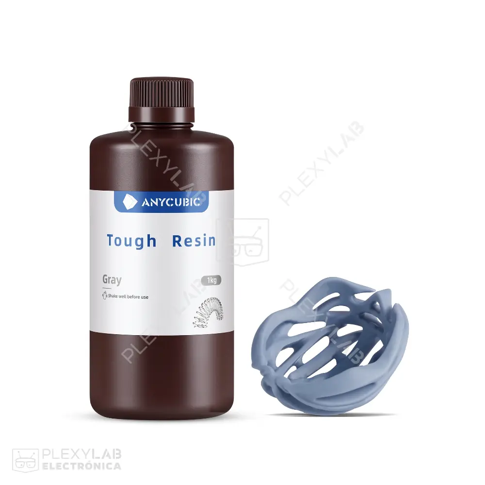 Resina Anycubic Tough flexible UV 405 nm de 1kg