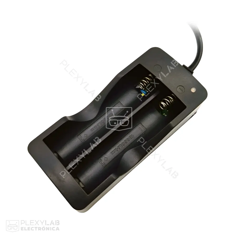 Cargador para baterías de litio 18650 de 3.7V