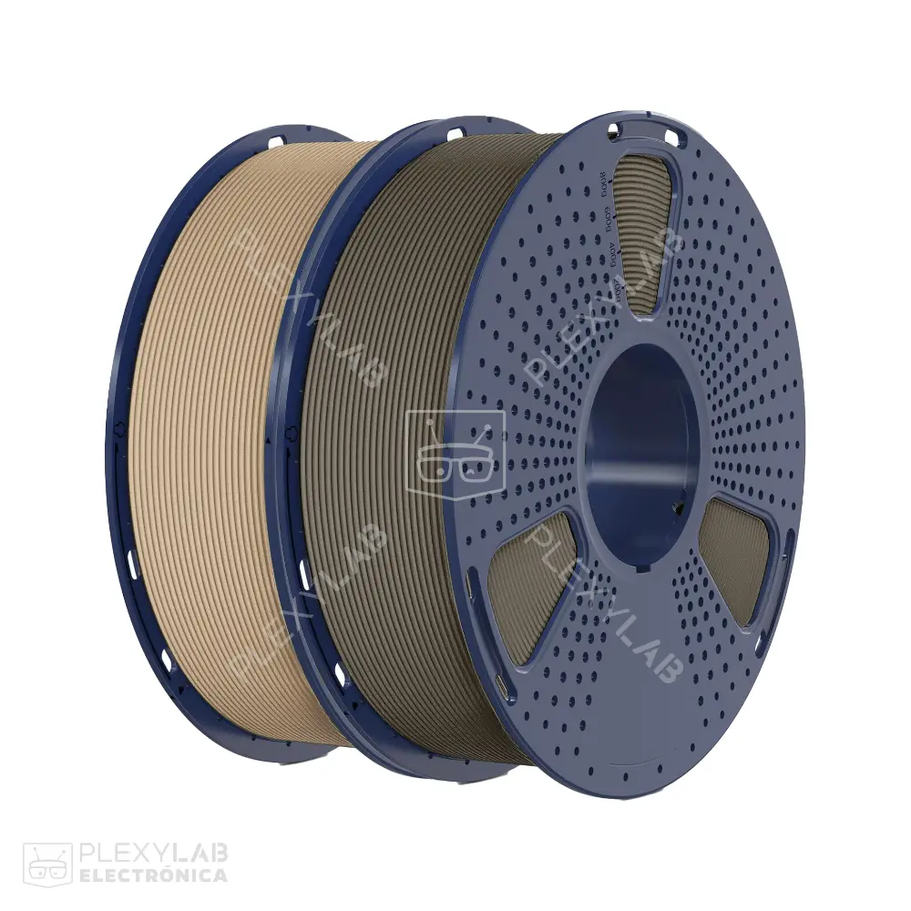 Filamento PLA Madera para impresión 3D, 1kg, 1.75mm, marca SUNLU