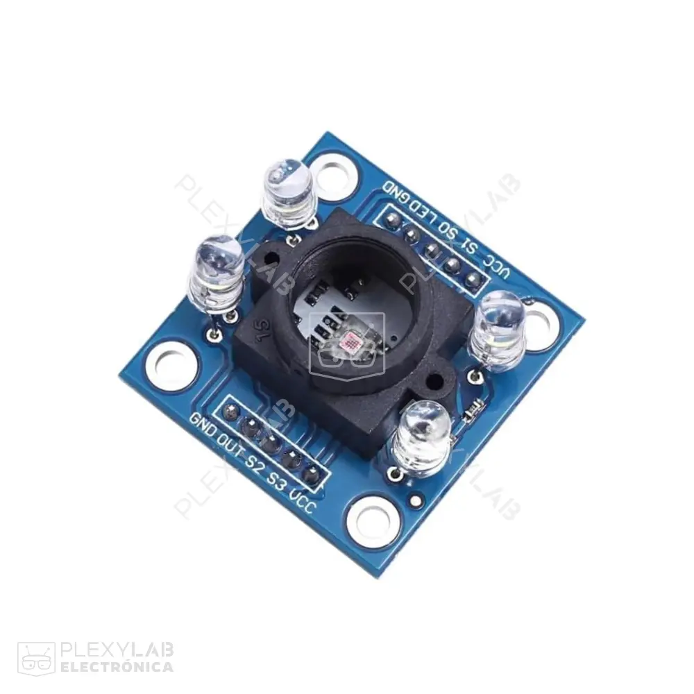 GY-31 TCS3200 Módulo sensor de reconocimiento de colores para Arduino 3–5V