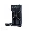 Cargador para baterías de litio 18650 de 3.7V 2 slots BH-042100-02U